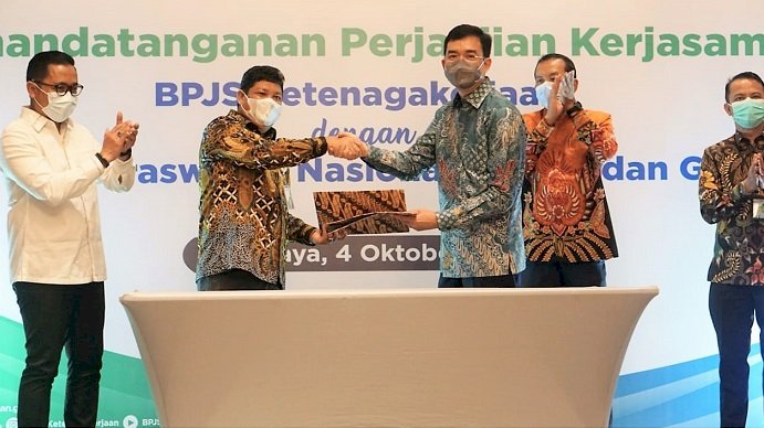 BPJS Ketenagakerjaan dan Hiswana Migas Sepakat Wujudkan Perlindungan Program Jamsostek