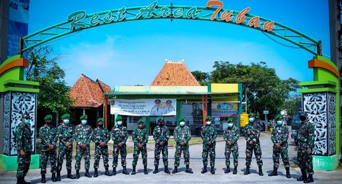 12 Prajurit Bintara asal Papua Belajar Ilmu Babinsa di Tuban