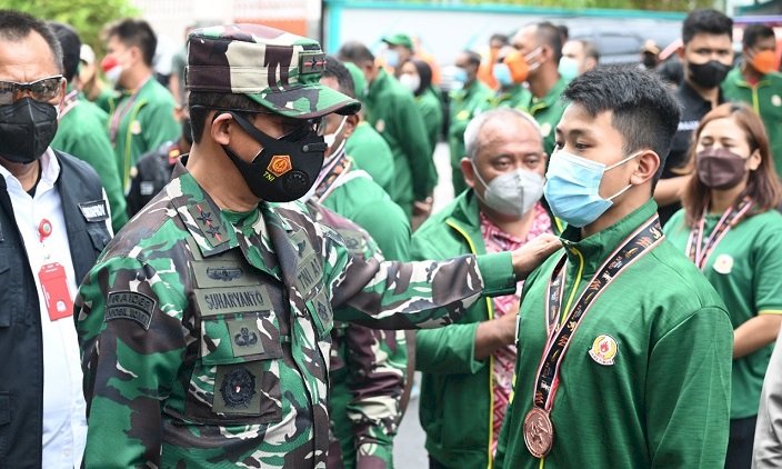 Tiba di Jawa Timur, Pangdam Brawijaya Tegaskan para Atlet Dikarantina