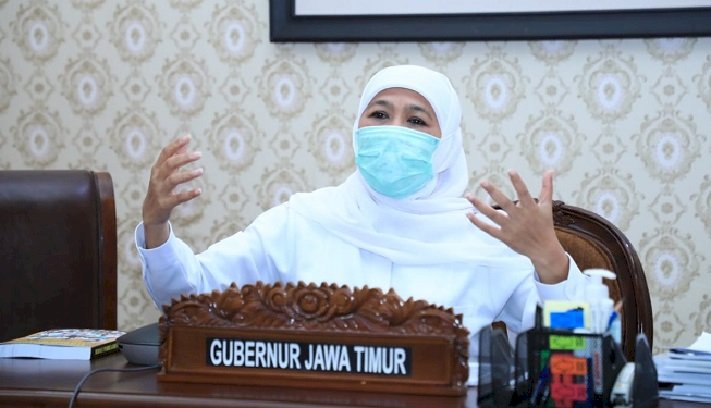 Momen Peringatan Maulid Nabi, Gubernur Khofifah Ajak Sempurnakan Akhlak