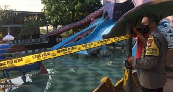 Berenang di Wisata Bajak Laut, Dua Bocah TK Tenggelam, 1 Meninggal  dan 1 Kritis