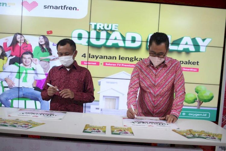 Smartfren dan Moratel Hadirkan True QuadPlay