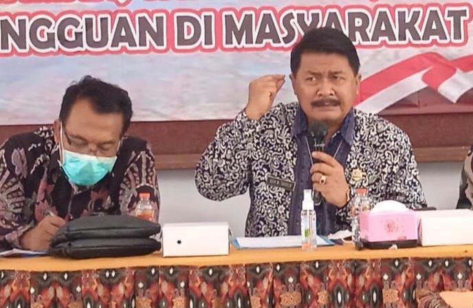 Antisipasi Gerakan Radikalisme, Bakesbangpol  Beri Penyuluhan Wawasan Kebangsaan di Jember