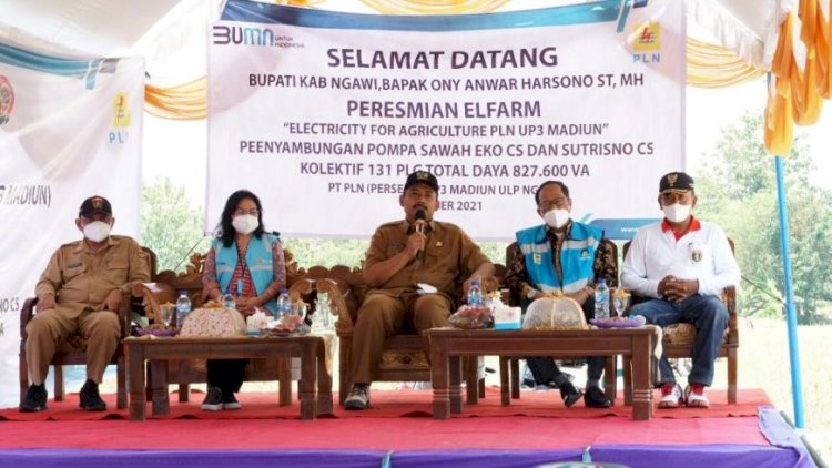 PLN dan Pemkab Ngawi Luncurkan Program Elfarm