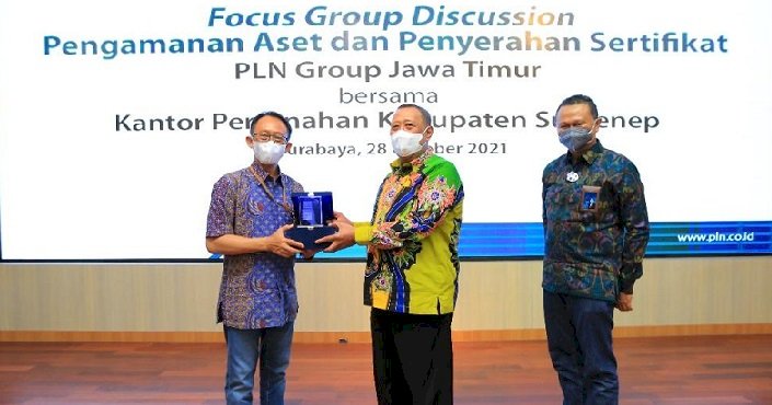 Percepatan Sertifikasi dan Pengamanan Aset, PLN Gelar FGD dengan BPN Surabaya, Malang dan Sumenep