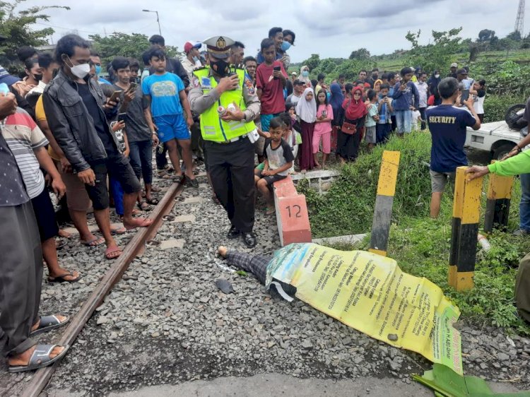 Sehari Dua Orang Tewas Tertabrak KA