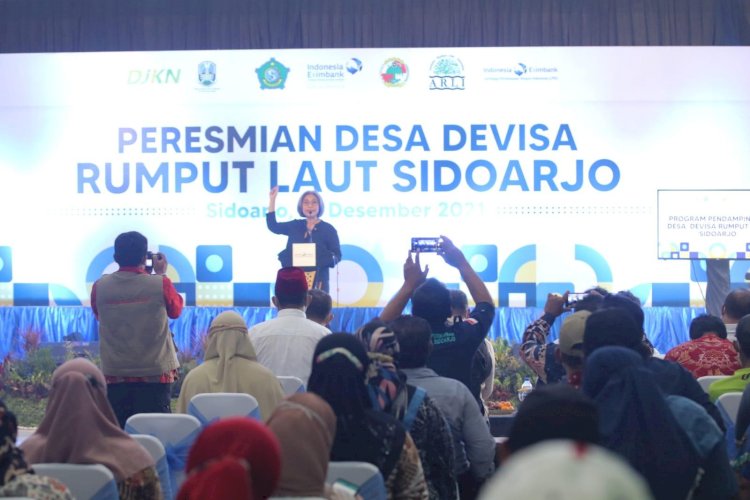 Desa Kupang Diresmikan sebagai Desa Devisa Rumput Laut