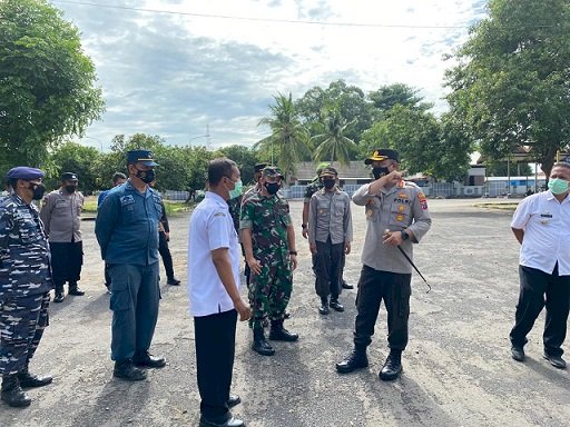 Kapolres dan Dandim Situbondo Cek Pelabuhan Jangkar-Madura