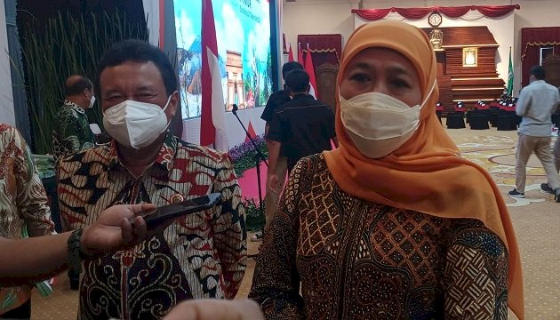 Antisipasi  Kerumunan Malam Tahun Baru, Gubernur Khofifah Minta Pemda Tutup Alun-alun