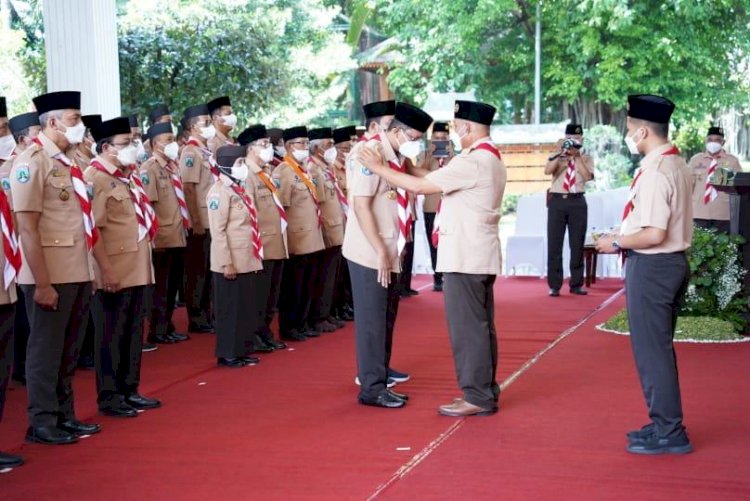 Pramuka Sidoarjo Diminta Bantu Ketahanan Pangan