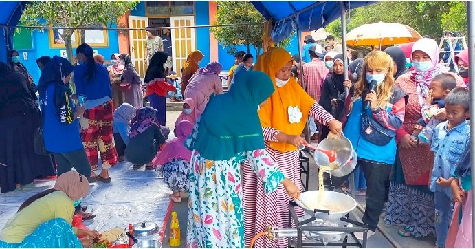 Cegah Pengungsi Semeru Depresi, Pemprov Jatim Gelar Lomba Memasak