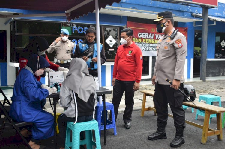 Polisi Sidoarjo Gencarkan Razia Vaksin