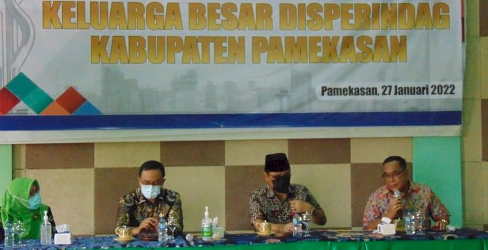 Safari ke Dinas Koperasi dan Disperindag Pamekasan, Bupati Samakan Sudut Pandang Program Prioritas