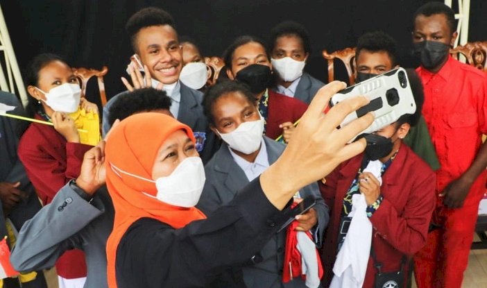 Khofifah: Pembelajaran SMAN Pakusari Jember Berjalan Normal, Permasalahan Antara Guru dan Murid Selesai