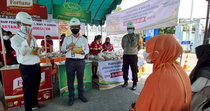 Wilmar Gelar Bazar Minyak Goreng Satu Harga, Kurang 2 Jam 1.000 Liter Ludes