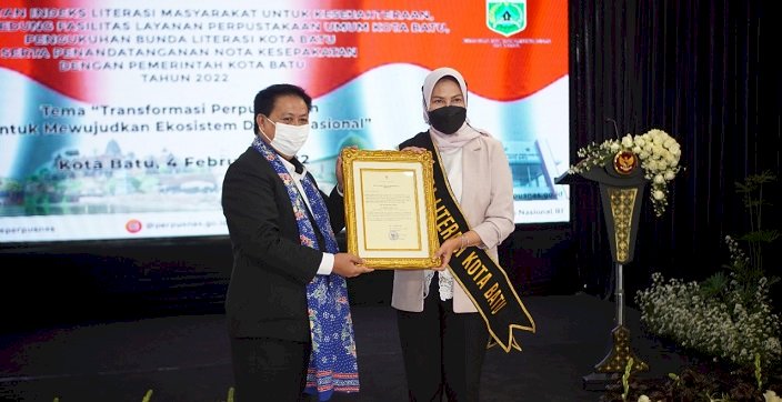 Wali Kota Batu Resmikan Gedung Layanan Perpustakaan Umum Daerah