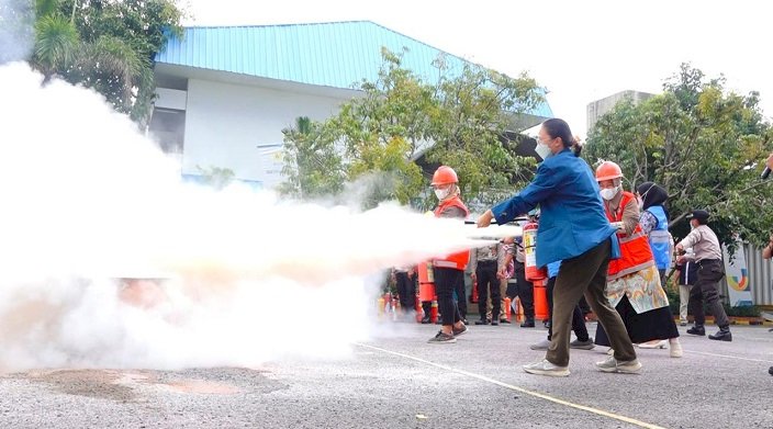 PLN Lakukan Simulasi Tanggap Darurat Sambut K3 Nasional