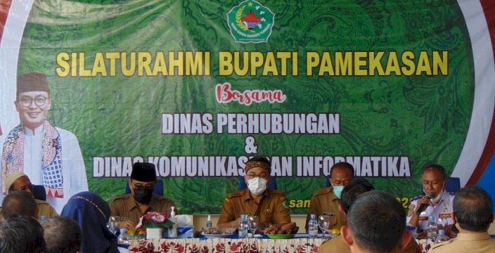 Safari ke Dishub dan Diskominfo Pemekasan, Bupati Dorong ASN Bekerja Lebih Baik