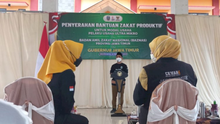 Zakat Produktif Hadirkan Senyum Pelaku Usaha Ultra Mikro Kabupaten Mojokerto