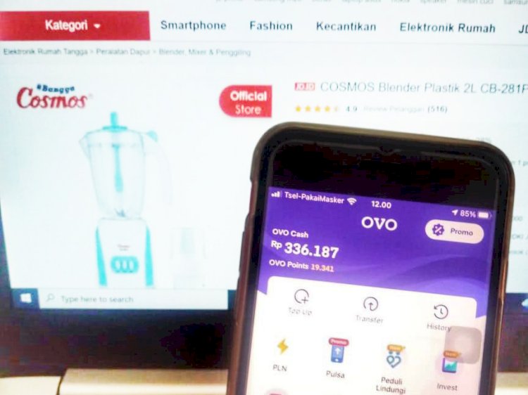 Ovo Hadir di Seluruh E-Commerce Unicorn Indonesia