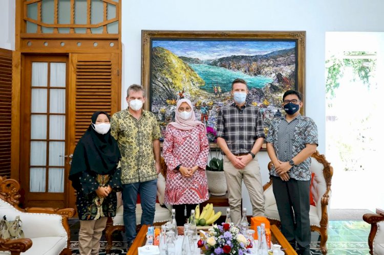 Dukung Pengelolaan Sampah di Banyuwangi, Wakil Dubes Norwegia Temui Bupati Ipuk