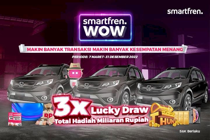 Smartfren Wow Treasure Hunt Bawakan Hadiah Miliaran