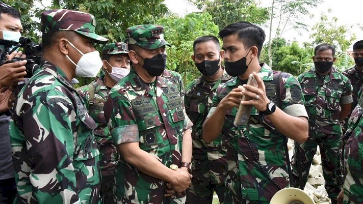 Danrem 084/BJ Tinjau Pelatihan tentang Geo Listrik di Kodim 0828/Sampang