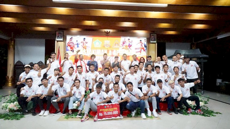 Lolos Liga 2, Bupati Beri Bonus ke Deltras FC