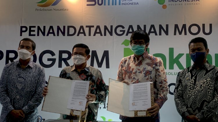 PIHC dan PTPN Group MoU Program Makmur