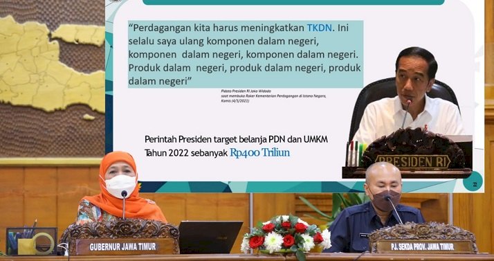 Gubernur Khofifah Dukung Gerakan Nasional Bangga Buatan Indonesia