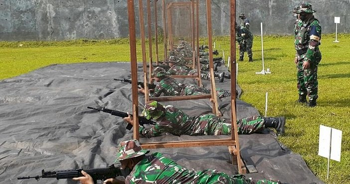 Detasemen Markas Korem 084/BJ Gelar Latbakjatri  2022