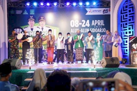 Ansor-Fatayat Sidoarjo Buka Kampung Ramadan