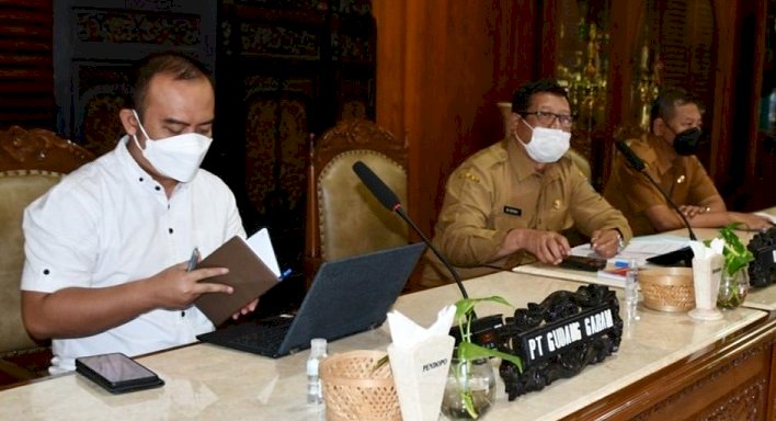 Pembangunan Ruas Tol Kediri –Tulungagung, Bupati  Maryoto Ajukan Usulan Desain Exit Tol Karangrejo Diganti