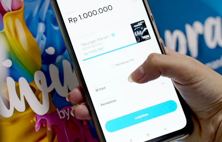 Transfer BI-Fast di Bank Mandiri Tembus 35 Juta Transaksi