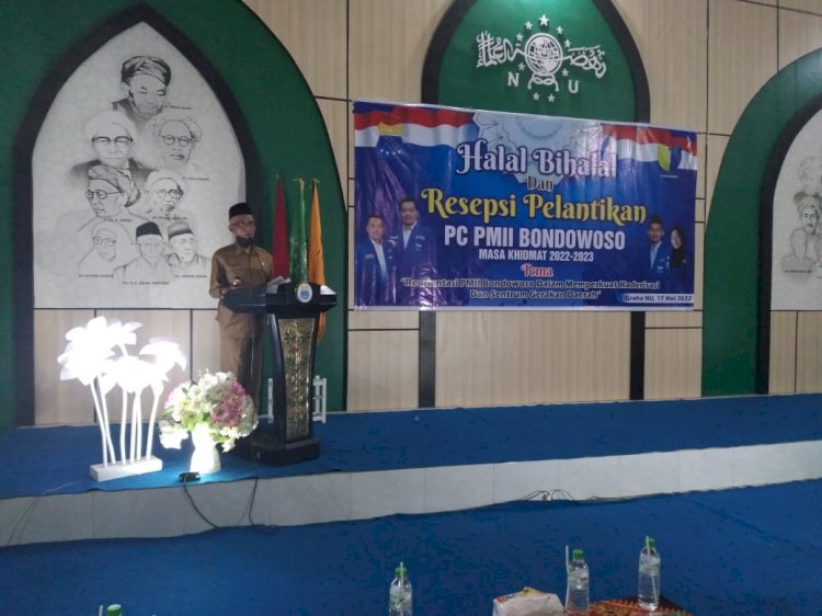 Bupati Salwa Hadiri Pelantikan PC PMII Bondowoso