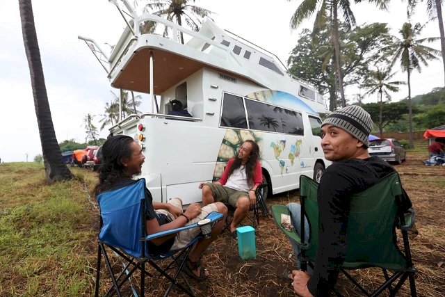 Ratusan Camper Van Kembali Jelajahi Banyuwangi