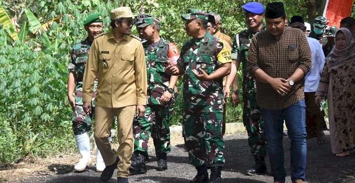 Tim Wasev TNI-AD tinjau TMMD Ke-113 Kodim 0829/Bangkalan