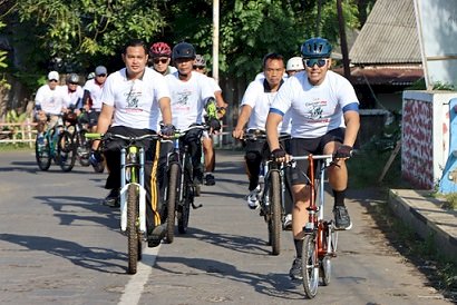 Polres Probolinggo Gelar Fun Bike