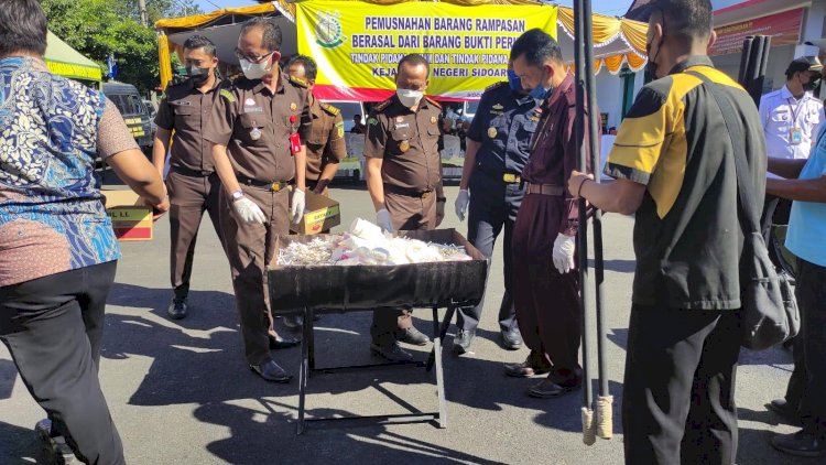 Narkoba Senilai Rp 8,5 Miliar Dimusnahkan