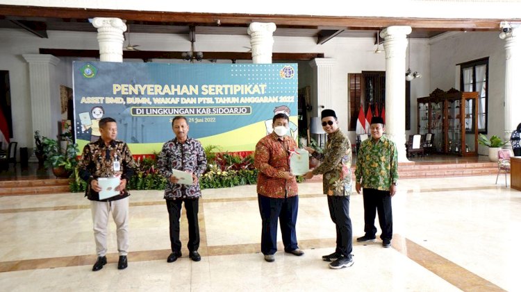 Sidoarjo Peringkat Pertama Pengurusan Sertifikat Tanah