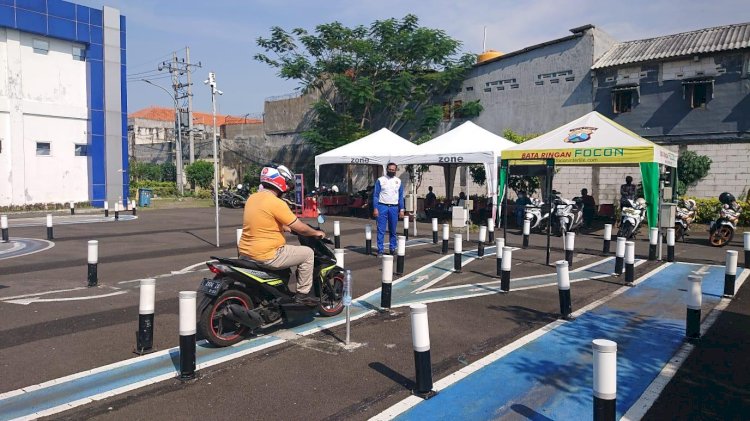 MPM Honda Jatim Edukasi Lalu Lintas di Satpas Colombo