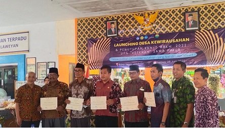 Resmikan 10 Desa Menjadi Desa Kewirausahaan