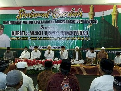 Lawan Covid-19 dan PMK, Bupati Salwa Ajak Warga Baca Salawat Burdah