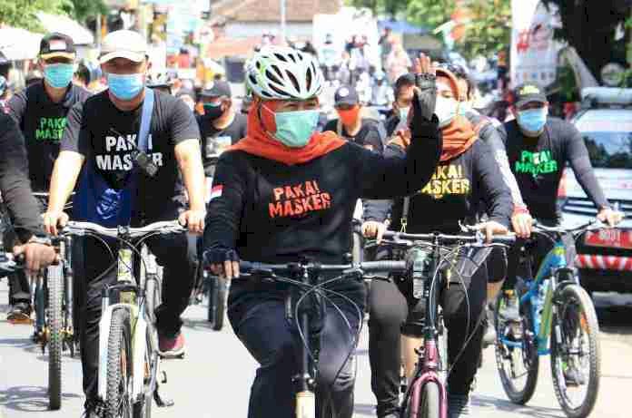 Gubernur Khofifah Ajak Masyarakat Meriahkan Gowes Peringatan 1 Muharram 1444H