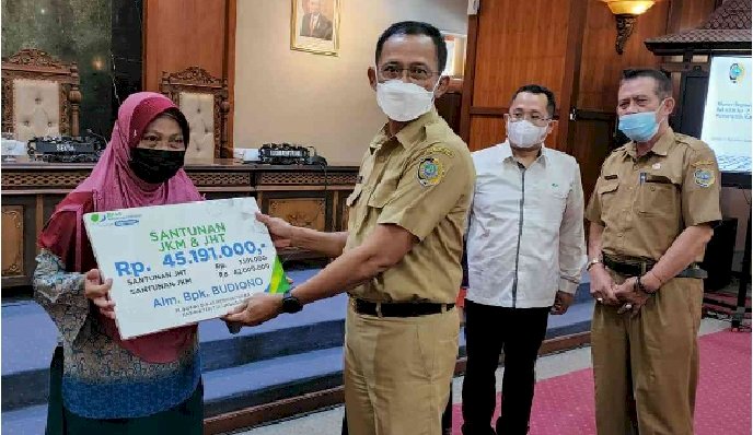 BPJS Ketenagakerjaan dan Pemkab Tulungagung Gelar Monev Implementasi Perbup