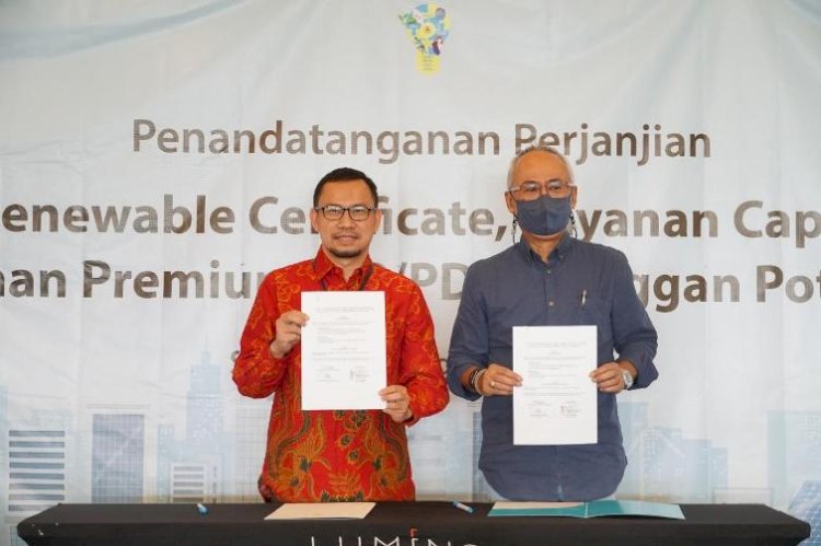 PLN Salurkan 95.444 MWh Listrik Hijau di Jatim