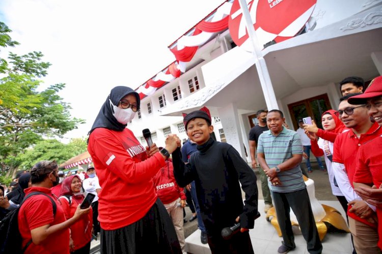 Bertemu Farel, Bupati Ipuk Beri Pesan