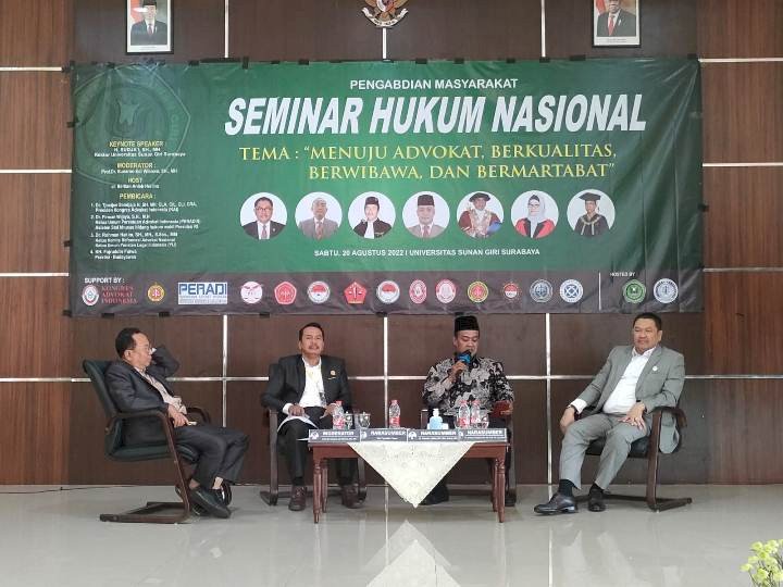 Perlu Dibentuk Dewan Advokat Nasional agar Profesi Terlindungi