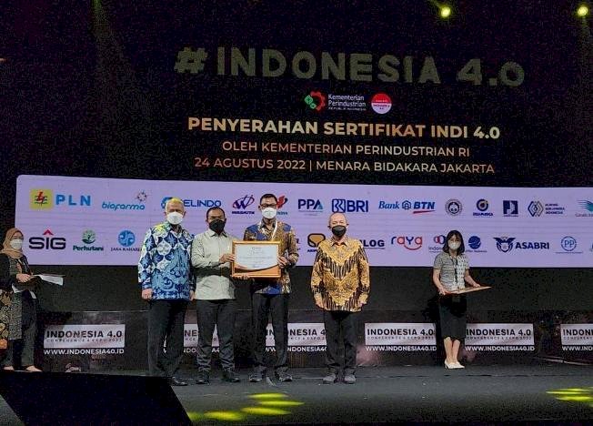 PLN Raih Penghargaan INDI 4.0 Kemenperin 2022