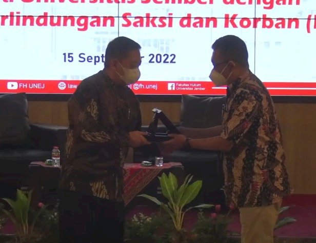 Unej Gelar Kuliah Tamu Soal Perlindungan Saksi dan Korban